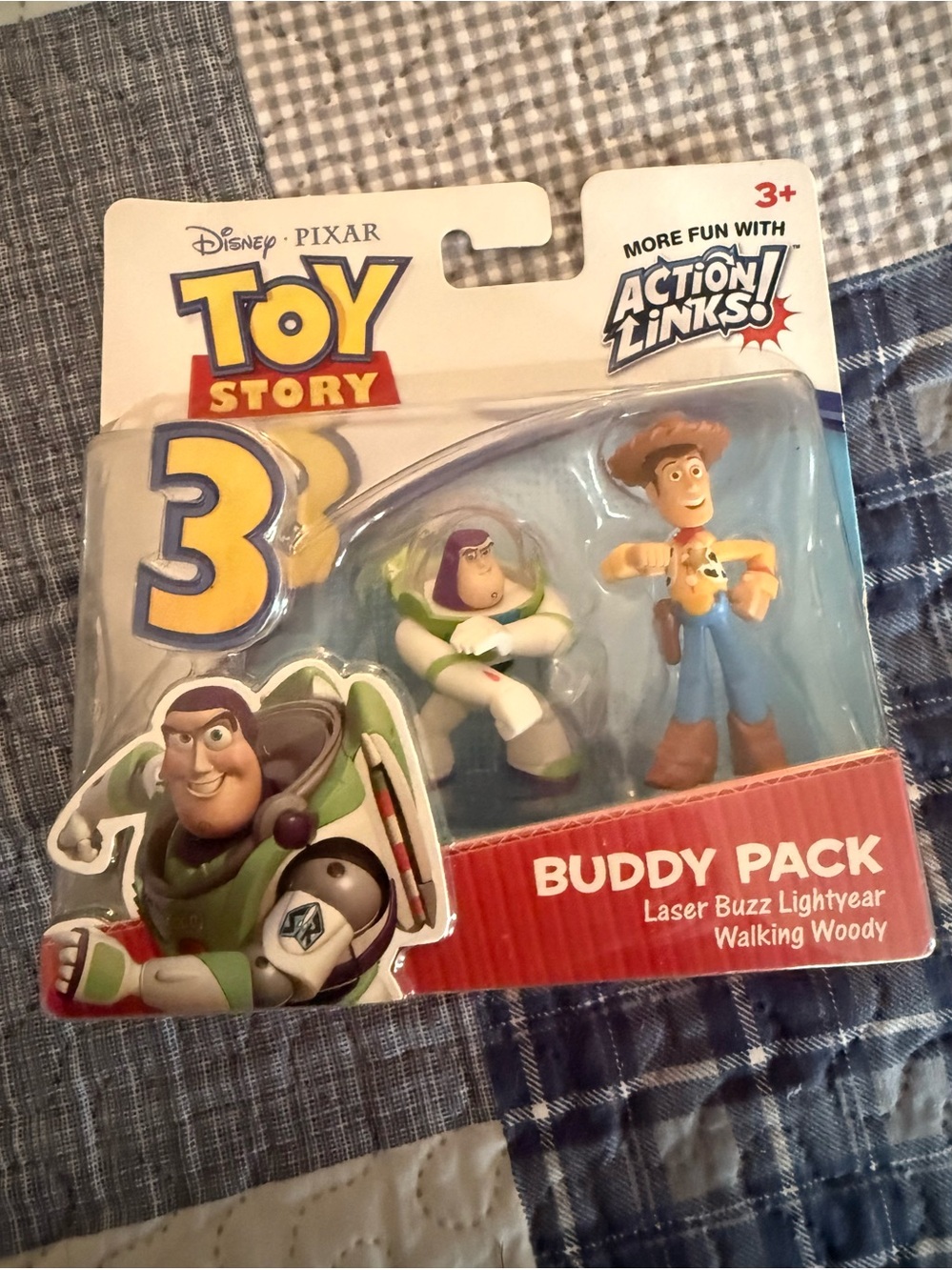 Disney Toy Story 3 Buddy Pack - Green Buzz Lightyear & Brown Woody